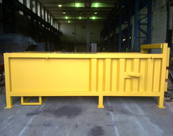 Skip Lift Compaction Waste Container