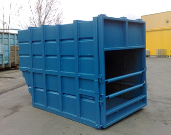 Skip-Lift Waste Compaction Container
