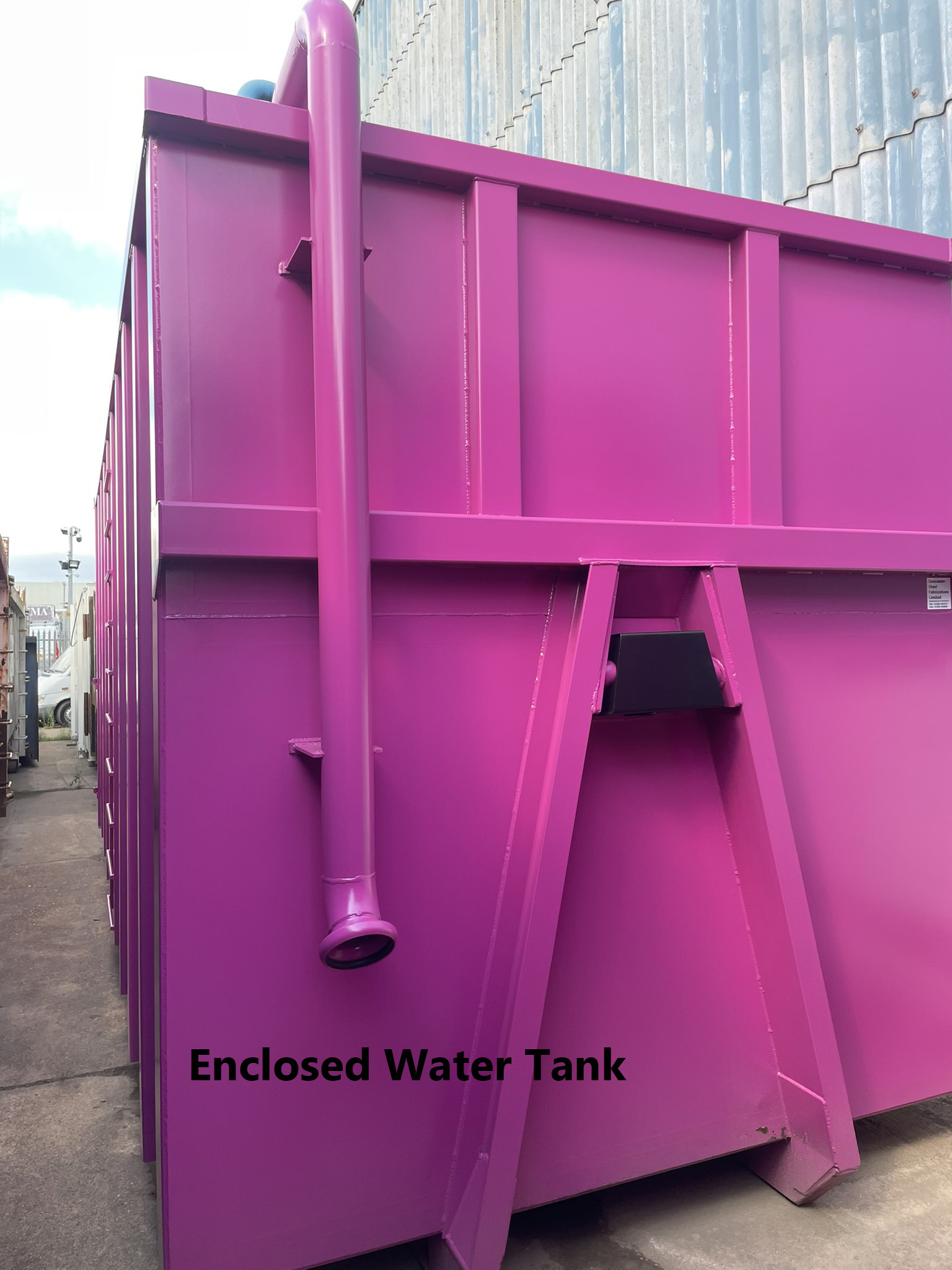 Enclosed Water Tank