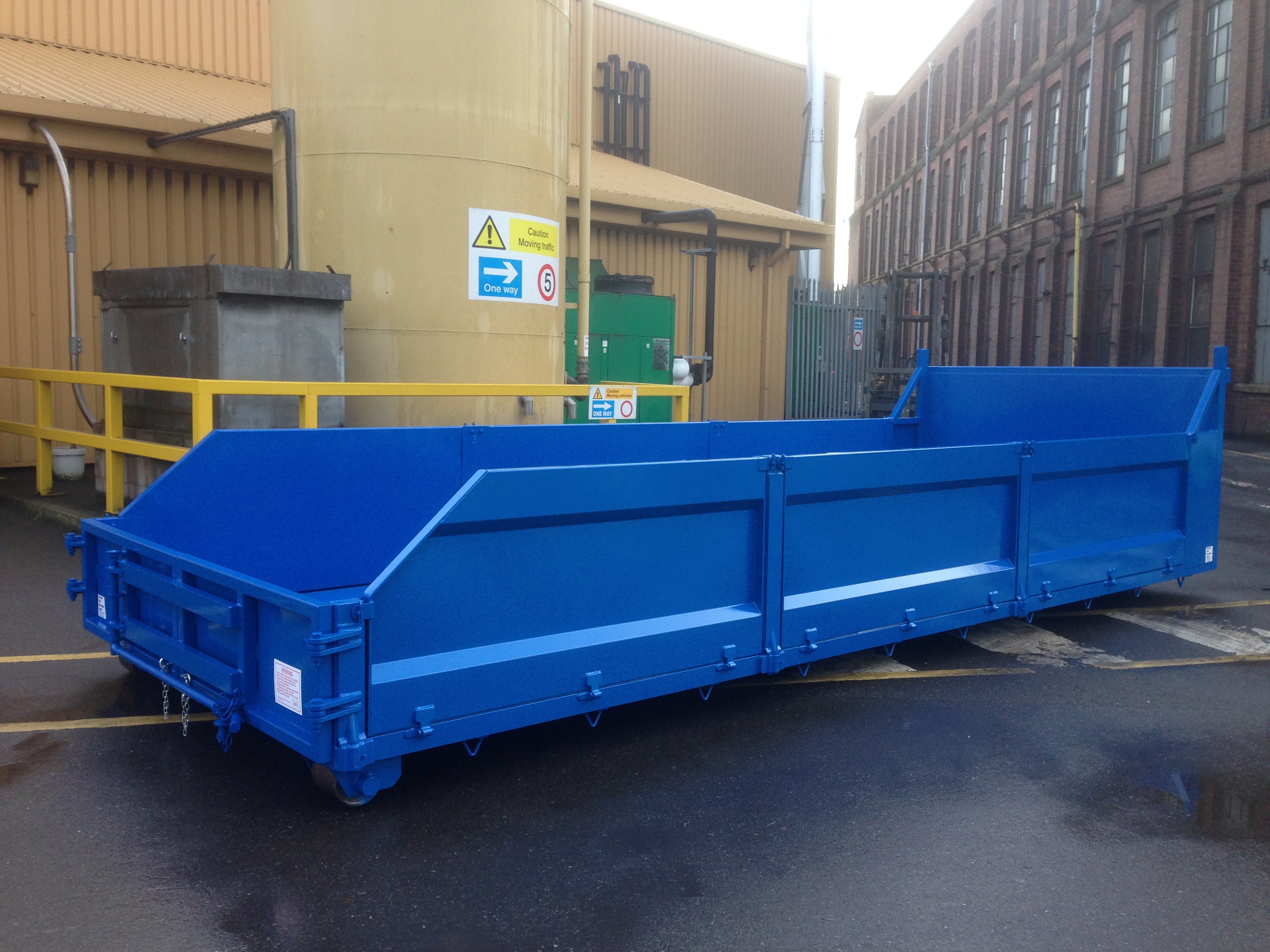 demountable drop sided flatbed