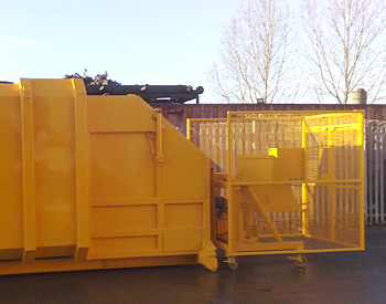 Portable Waste Compaction Container