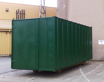 site storage container