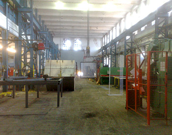 Doncaster Steel Fabrications workshop